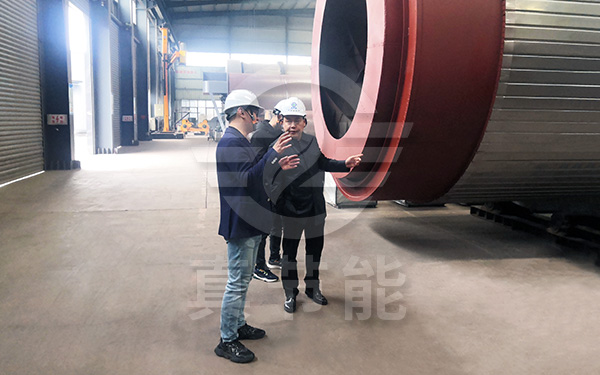 菌渣烘干設備交流合作現場 菌渣烘干設備交流合作現場