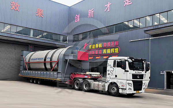 三筒酒糟烘干設備發貨 三筒酒糟烘干設備發貨