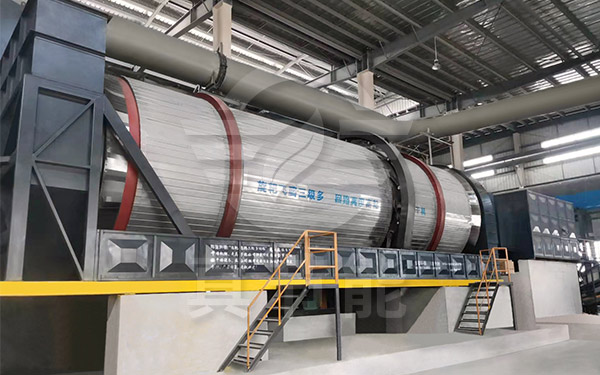 醋糟烘干機運行現場 醋糟烘干機運行現場