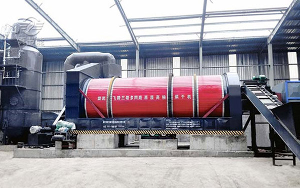 糟渣烘干機運行現場 糟渣烘干機運行現場