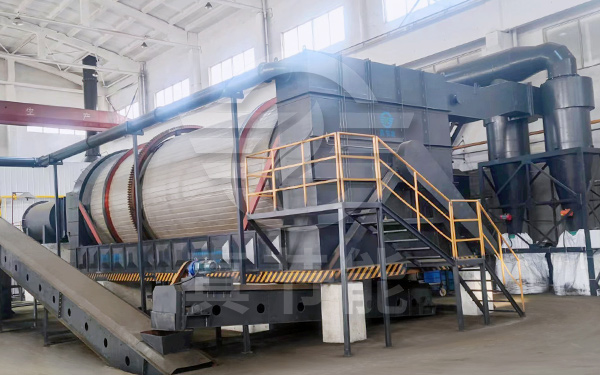 酒糟烘干設備運行現場 酒糟烘干設備運行現場